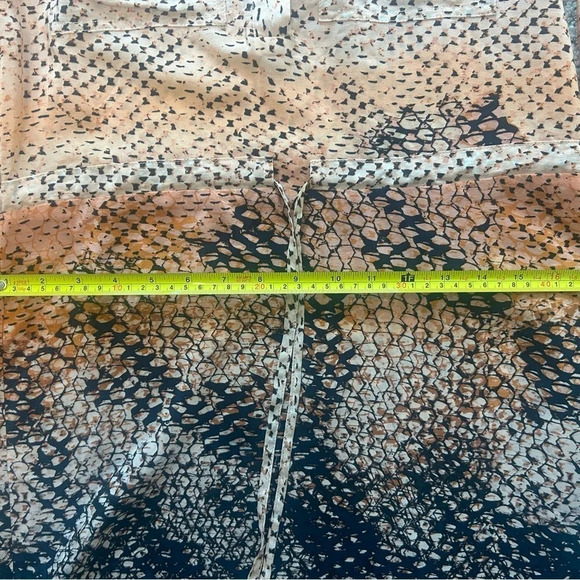 Charlie Jade silk dress XS 2 piece with beautiful  pink slip near new condition - Picture 13 of 14